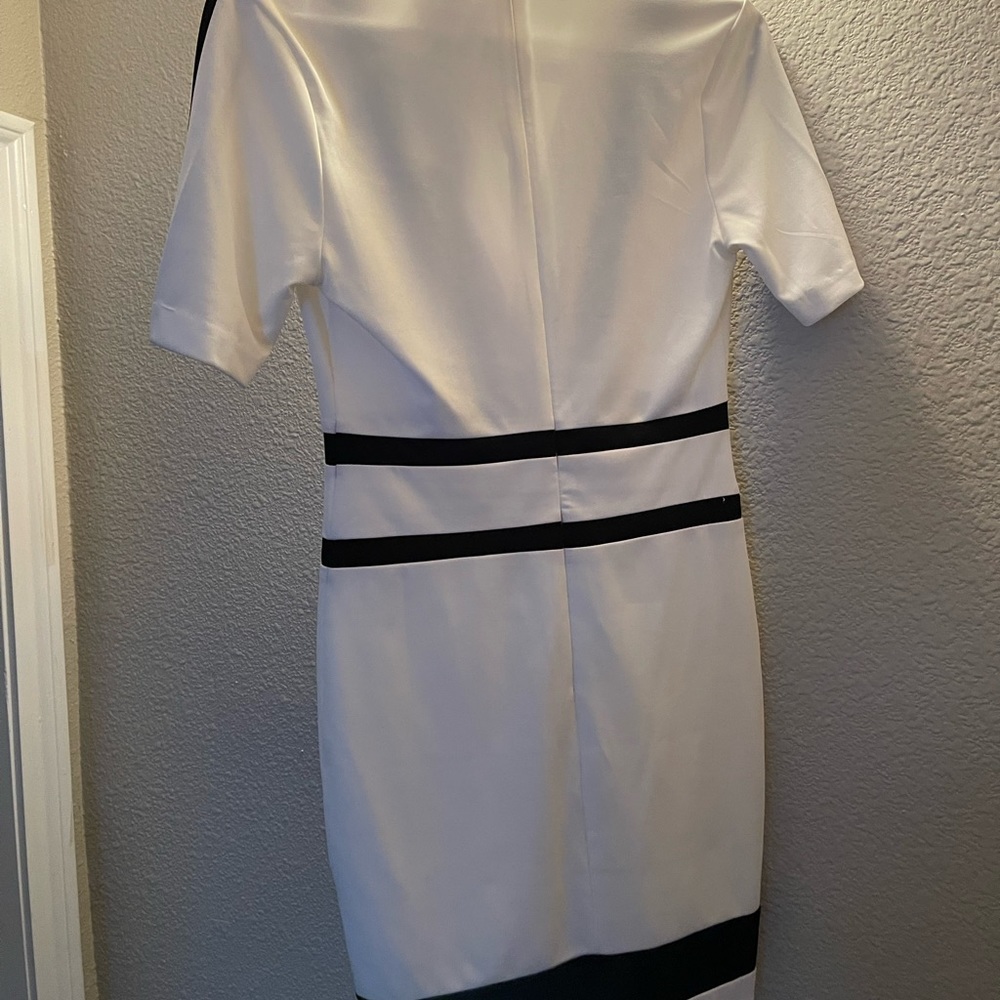 New with tags white and black mini low cut dress from Shop Hopes